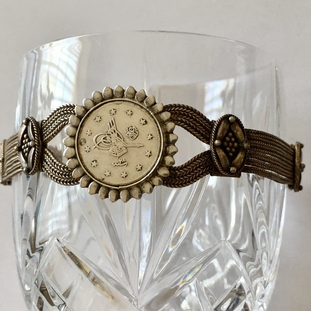 Silver bracelet vintage bracelet sterling silver Rare Vintage bracelet hand made